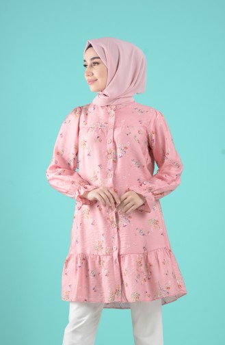 Beige-Rose Tunikas 8084-05