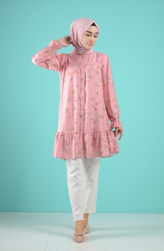 Beige-Rose Tunikas 8084-05