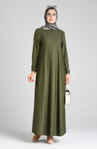 Robe Hijab Khaki 1907-05