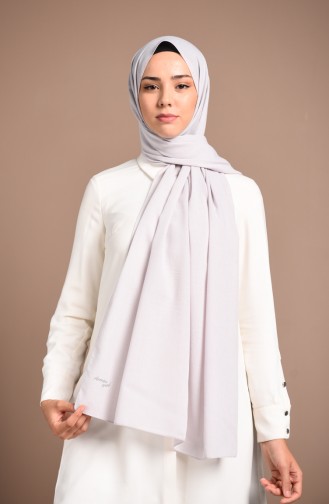 Light Gray Shawl 4086-04