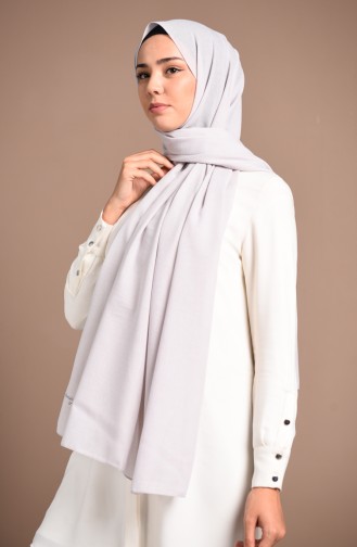 Light Gray Shawl 4086-04