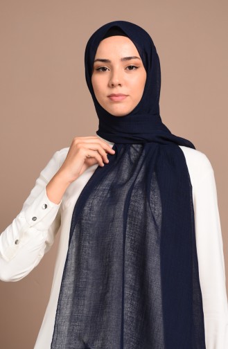 Navy Blue Sjaal 13181-02