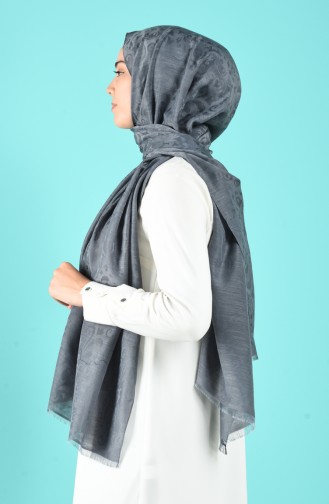 Dark gray Sjaal 90683-01