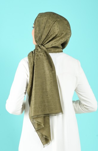 Army Green Shawl 90683-10