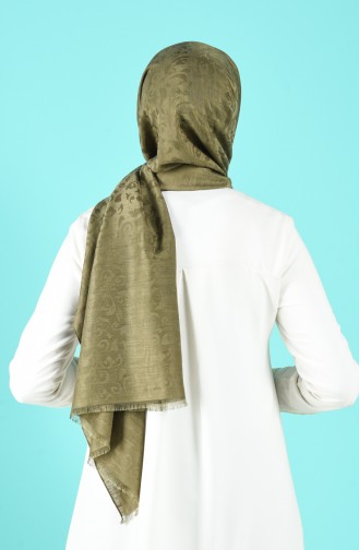 Army Green Shawl 90683-10