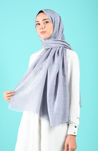 Light Gray Shawl 90683-17