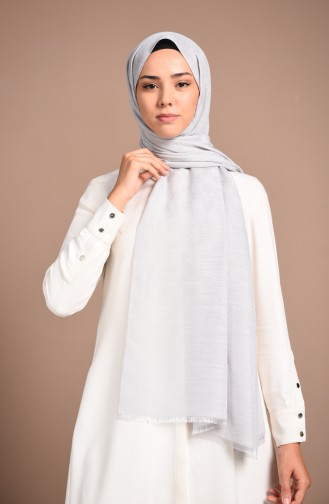 Silver Gray Sjaal 90684-11