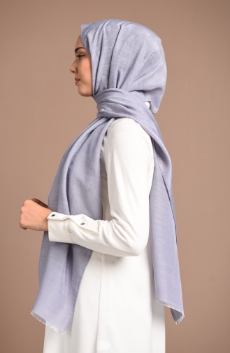 Light Gray Sjaal 90684-18