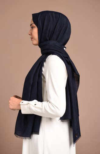 Navy Blue Sjaal 90684-23