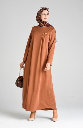 Robe Hijab Tabac 1908-08