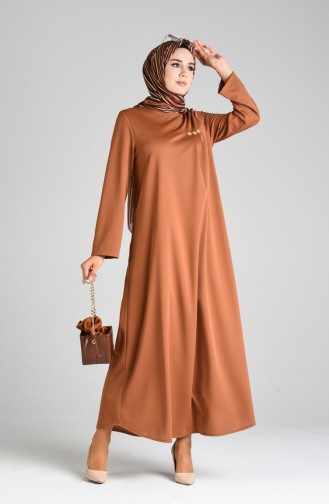 Robe Hijab Tabac 1908-08