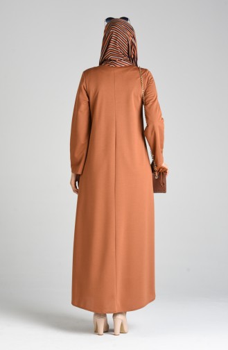 Robe Hijab Tabac 1908-08
