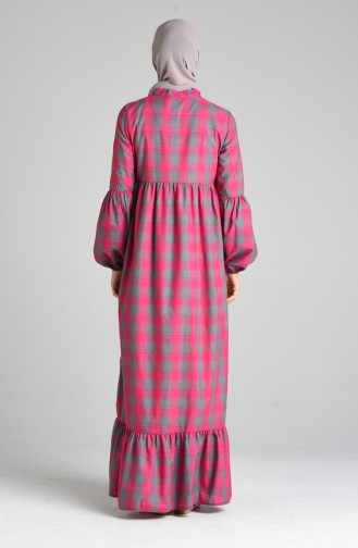Robe Hijab Fushia 1396-02