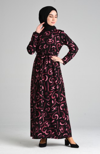 Robe Hijab Noir 5709A-01