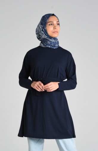 Navy Blue Tuniek 4004-01