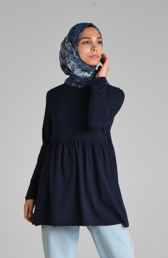 Navy Blue Tuniek 4006-05