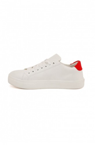 White Sport Shoes 5096