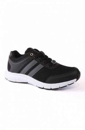 Black Sport Shoes 5019