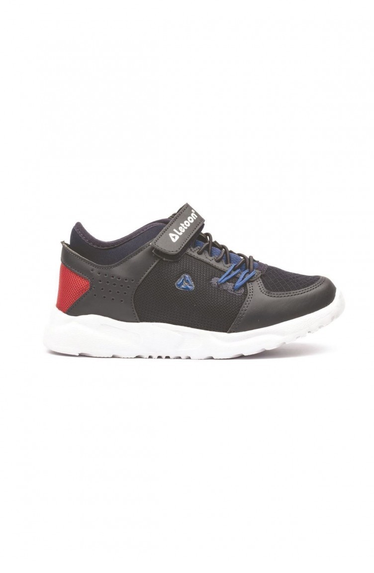 navy blue kids shoes