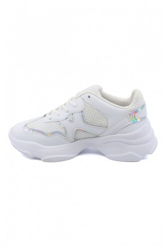 White Sport Shoes 4768