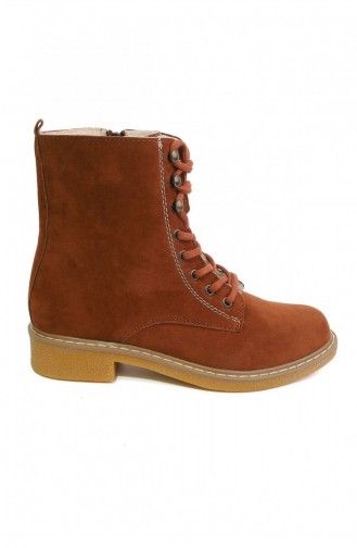 Brown Boots-booties 4679