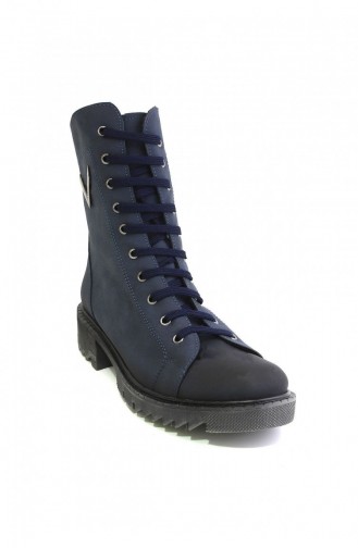 Bottes-Bottines Bleu Marine 4745