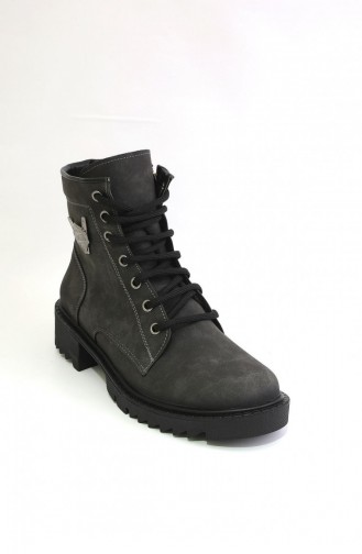 Light Black Bot-bootie 4751