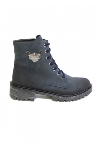 Bottes-Bottines Bleu Marine 4752