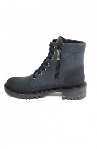 Bottes-Bottines Bleu Marine 4752