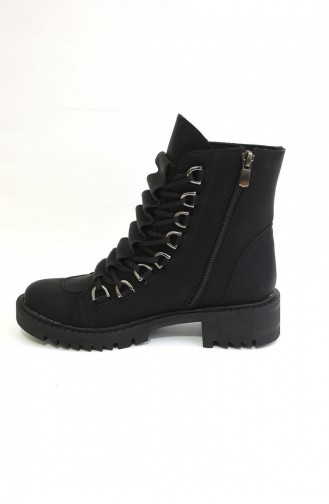 Black Boots-booties 4762