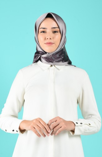 Karaca Dijital Rayon Eşarp 90694-23 Siyah Taş