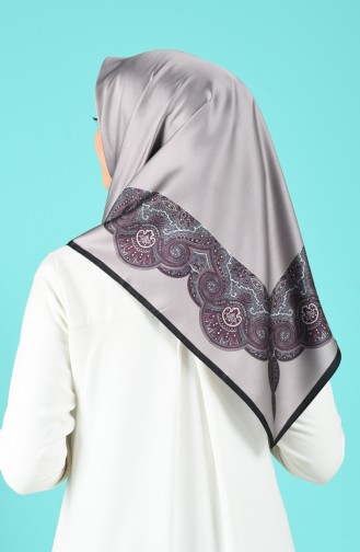 Karaca Dijital Rayon Eşarp 90694-23 Siyah Taş