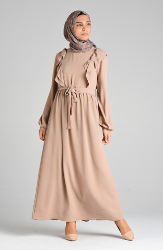 Robe Hijab Beige 0918-03