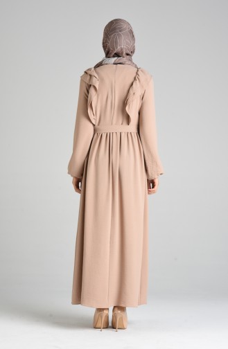 Robe Hijab Beige 0918-03