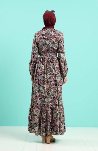 Robe Hijab Corail 4539-01