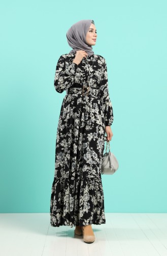 فستان أسود 4540-01