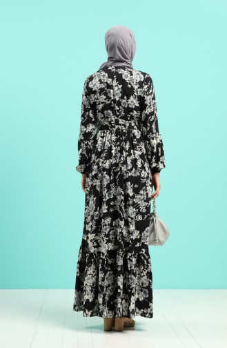 فستان أسود 4540-01