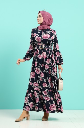 Koralle Hijab Kleider 4542-02