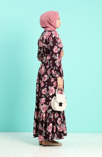 Robe Hijab Corail 4542-04