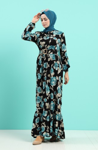 Koralle Hijab Kleider 4542-05