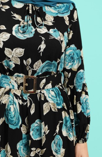 Koralle Hijab Kleider 4542-05