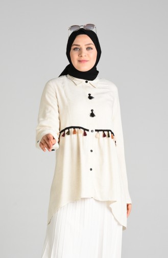 Cream Tuniek 0288-03