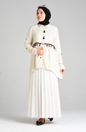 Cream Tuniek 0288-03