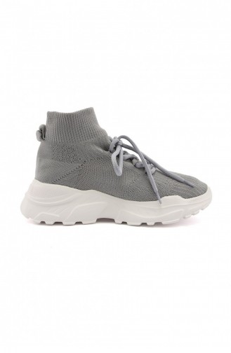 Gray Sport Shoes 5002