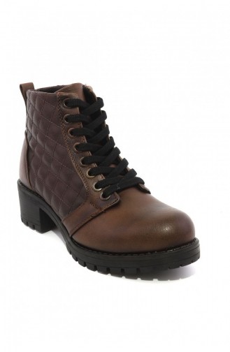 Bottes-Bottines Couleur Brun 4636