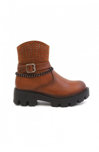 Bottes-Bottines Tabac 4645