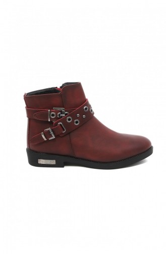 Bottes-Bottines Bordeaux 4662