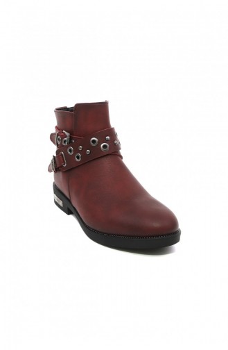 Bottes-Bottines Bordeaux 4662