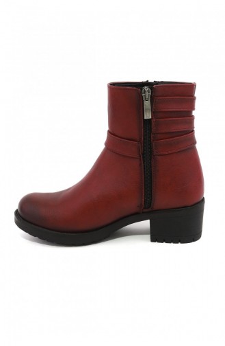 Bottes-Bottines Bordeaux 4652