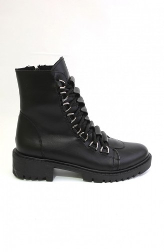 Black Boots-booties 4763